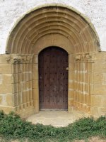 Santa Maria la Blanca ermita Uxue aldean