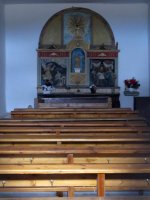 Santa Maria la Blanca ermita Uxue aldean