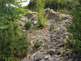 San Andres ermitaren hondakinak