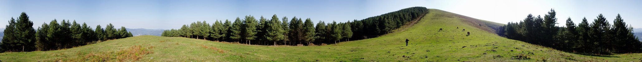 Los Helechosetik 360ºtako ikuspegia