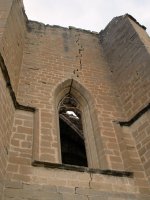 Santo Kristo ermitaren hondakinak Kaparroson