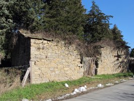 Santa Eufemia ermitaren paretak