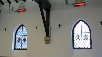 Jesusen Bihotza ermitaren barrua