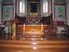 Notre Dame eliza, barrua