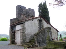 San Bizente ermitaren atzealdea