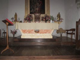 Urdozko ermita, barrua