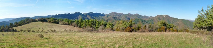 Panorama zabala Gurutxeatik