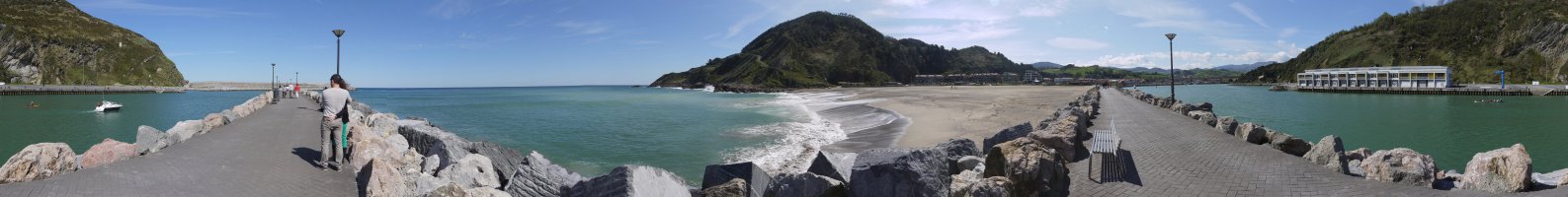 Orio eta inguruak, hondartzarko barratik