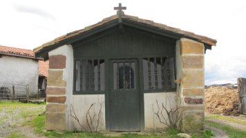 Ihartzebeherebordako ermita Saran