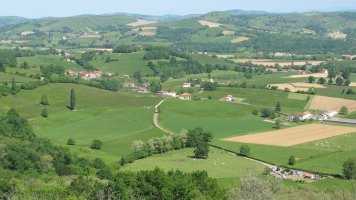 Izura-Asme Iparlatzoko lepotik ikusita