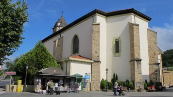 San Migel eliza, Zalla