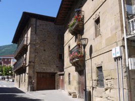 Juan Telleria kaleko etxeak, Zegama