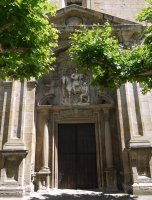 San Martin elizaren ataria, Zegama