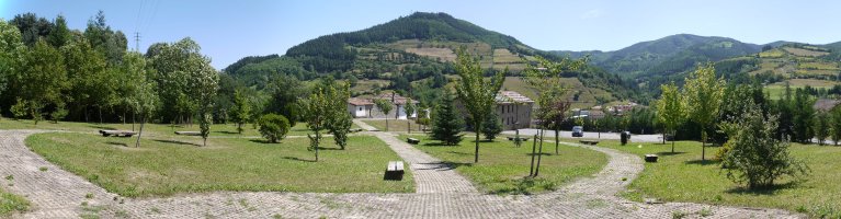 Andueza parketa, Zegama