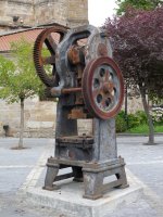 Burdinazko tramankulua, Lazkao