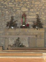 Santa Ageda ermita, Izurtza