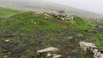 Arioleta Cueva txabola tumularra, Andia