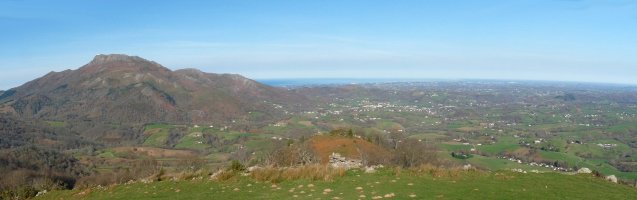 Lapurdiko panorama Saiberritik