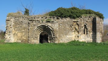 San Bartolome ermitaren hondakinak, Oltza