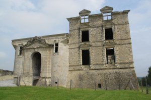 Gramont gaztelua, Bidaxune