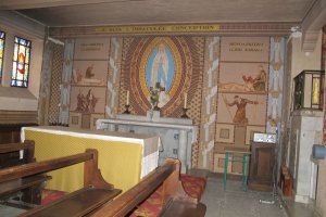 Bihotz Sakratua ermita, Hazparne