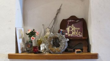 Santa Barbara ermita, Mendikota