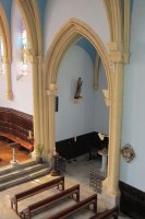 San Pedro eliza, Uhartehiri