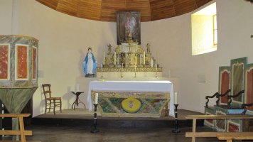 San Bartolome ermita, Larrori