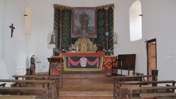 Santiago ermita, Larüntze