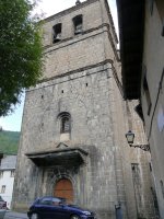 Santa Engrazi eliza, Uztarroze