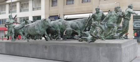 Entzierroaren monumentua, Iruñea