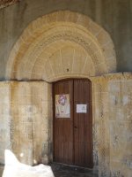 San Saturnino eliza, Ustaize