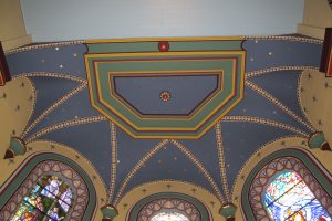 Santiago eliza Behobia auzoan, Urruña