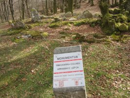 Dólmen Arramiako Lepoa  (Marzo 2014)