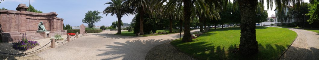 Europako gerra handietan hildakoen oroigarria, Hendaia