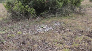 Peña Eskolunbe tumulu 2, Badaia mendikatea