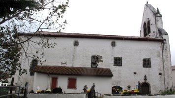 San Martin eliza, Ahetze