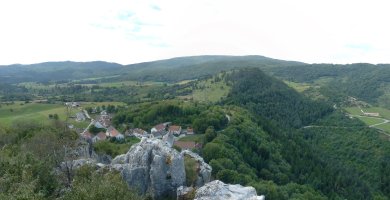 Abaurregaina, San Migelgo gailurretik