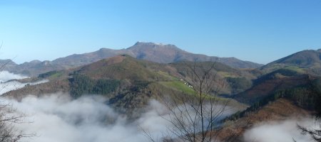 Larrate gaina eta Larrun, Lesakako bidetik