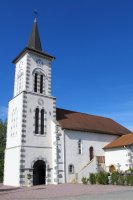 San Lorentzo eliza, Arberatze