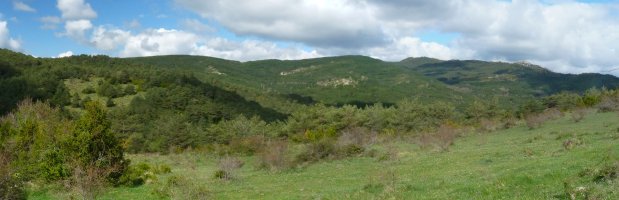 Lakarriko mendialdea San Antonio ermitatik