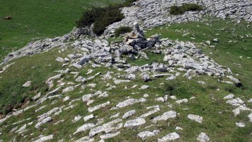 Irunsario txabola tumularra, Andia