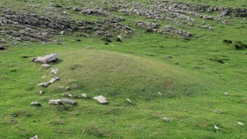 Sarasa Gañe etxola hondoa, Andia