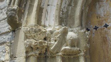 San Andres eliza, Erredin-Lizoain