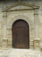 San Martín eliza, Ardatz-Itzagaondoa