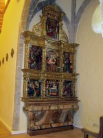 San Martín eliza, Ardatz-Itzagaondoa