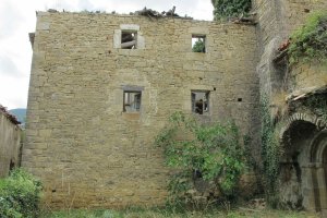 Abadia etxearen hondakinak, Urbikain-Itzagaondoa