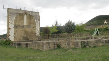 San Martin ermitaren hondakinak, Leatxe