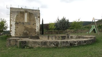 San Martin ermitaren hondakinak, Leatxe