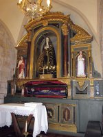 San Salvador eliza, Lakuntza